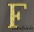 Lettre F: Parisienne (grande)