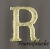 Lettre R: Parisienne (grande)