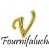 Lettre V: Caligraphique