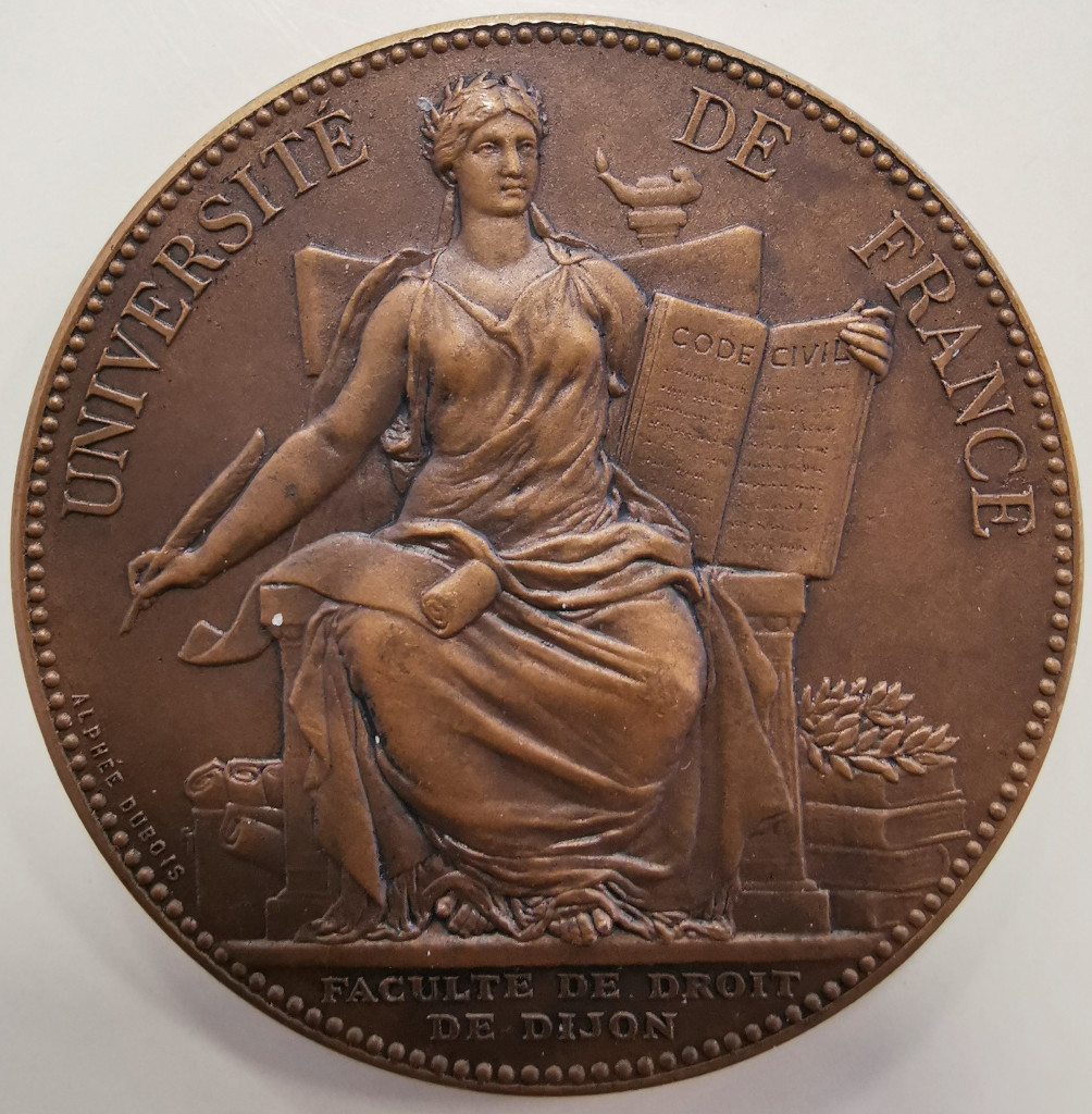 1911 XX XX Médaille Economie Politique Dijon JP00030 1.1024